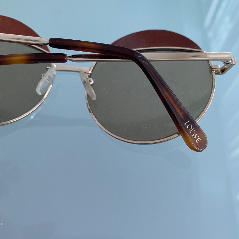 LOEWE LEATHER ROUND SUNGLASSES - Picture 2 of 5